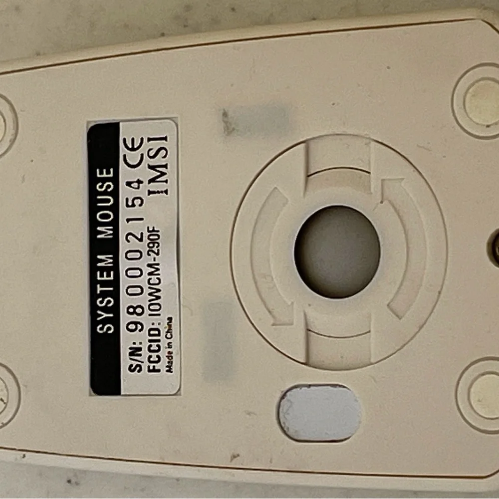 IMSI System Mouse ~ Y2K ~ NEW IN PACKAGE